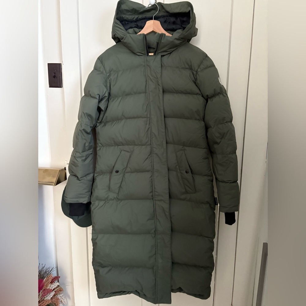 Quartz down winter coat